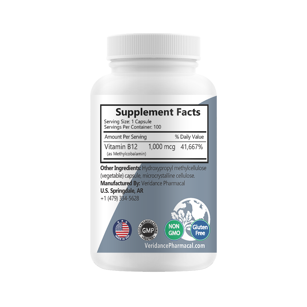 B-12 1,000mcg