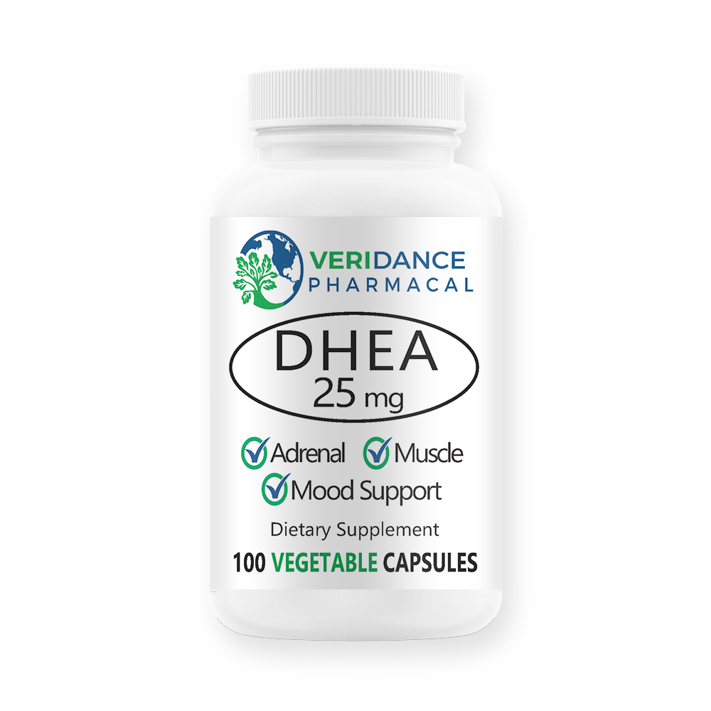 DHEA 25mg – Veridance Pharmacal