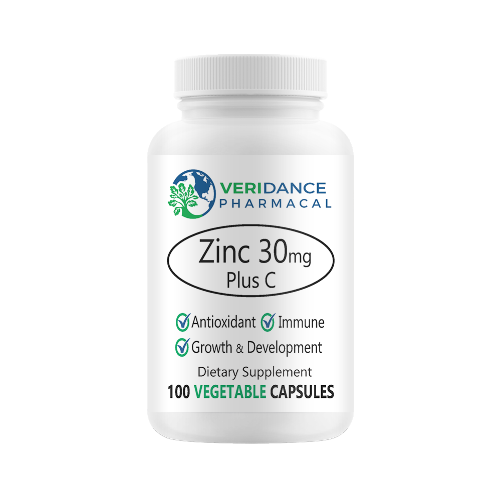 Zinc 30mg + Vitamin C