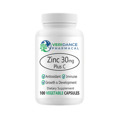 Zinc 30mg + Vitamin C